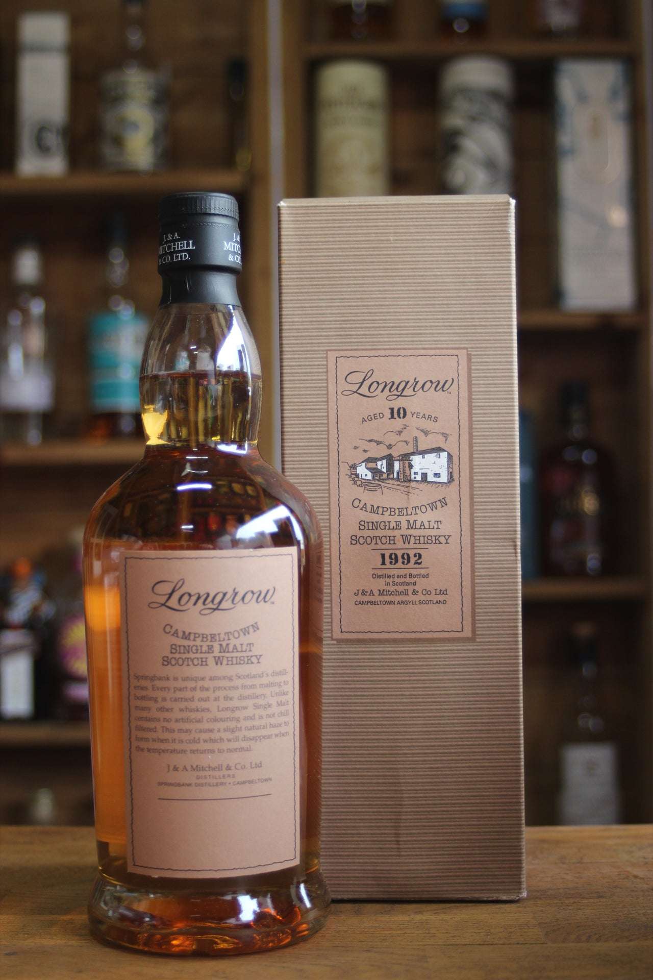 Longrow 10 Year Old Whisky 70cl 46% - 1992 edition