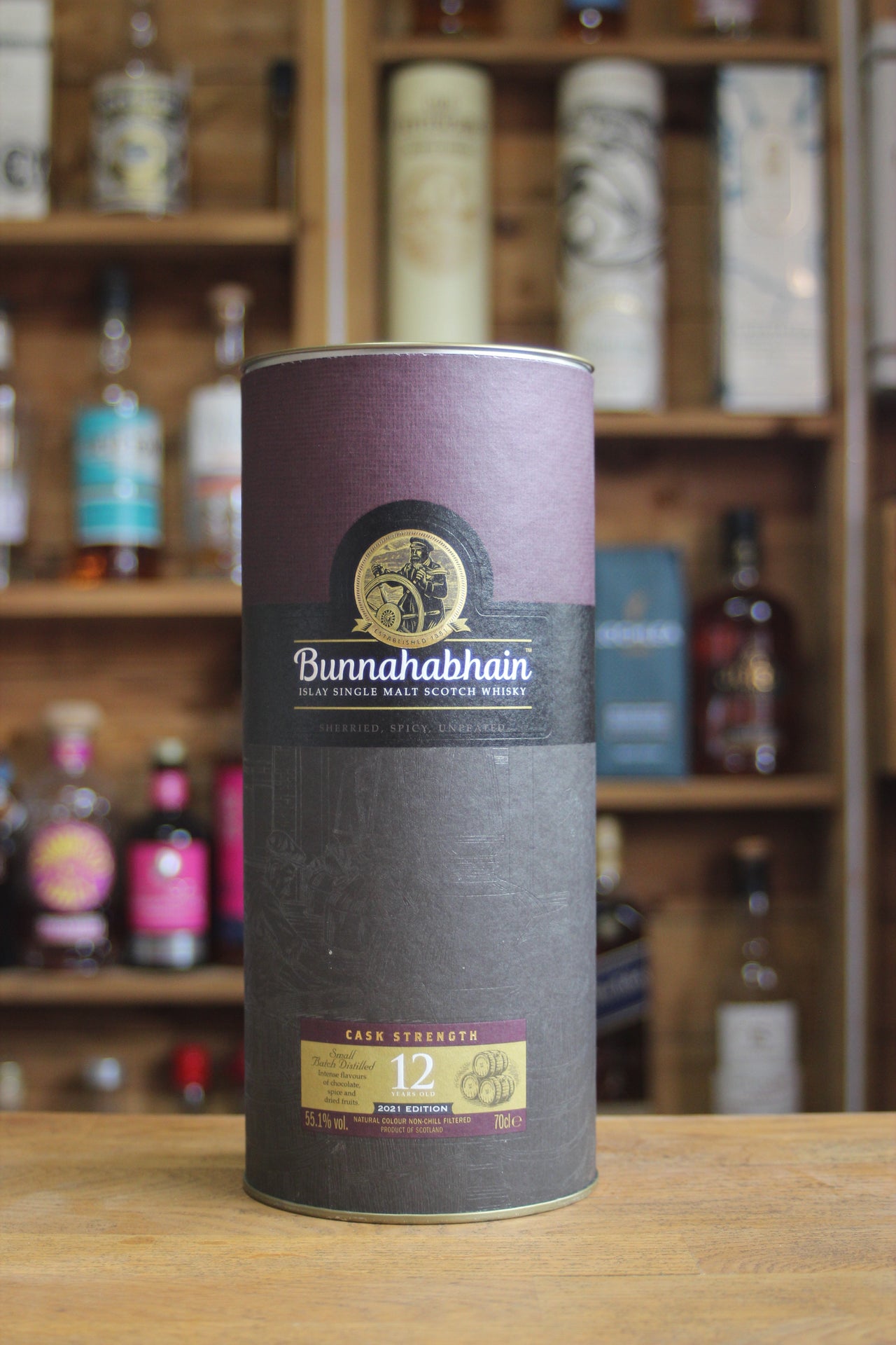 Bunnahabhain Cast Strength 12 Year Old 2021 Edition 70cl 55.1% Vol