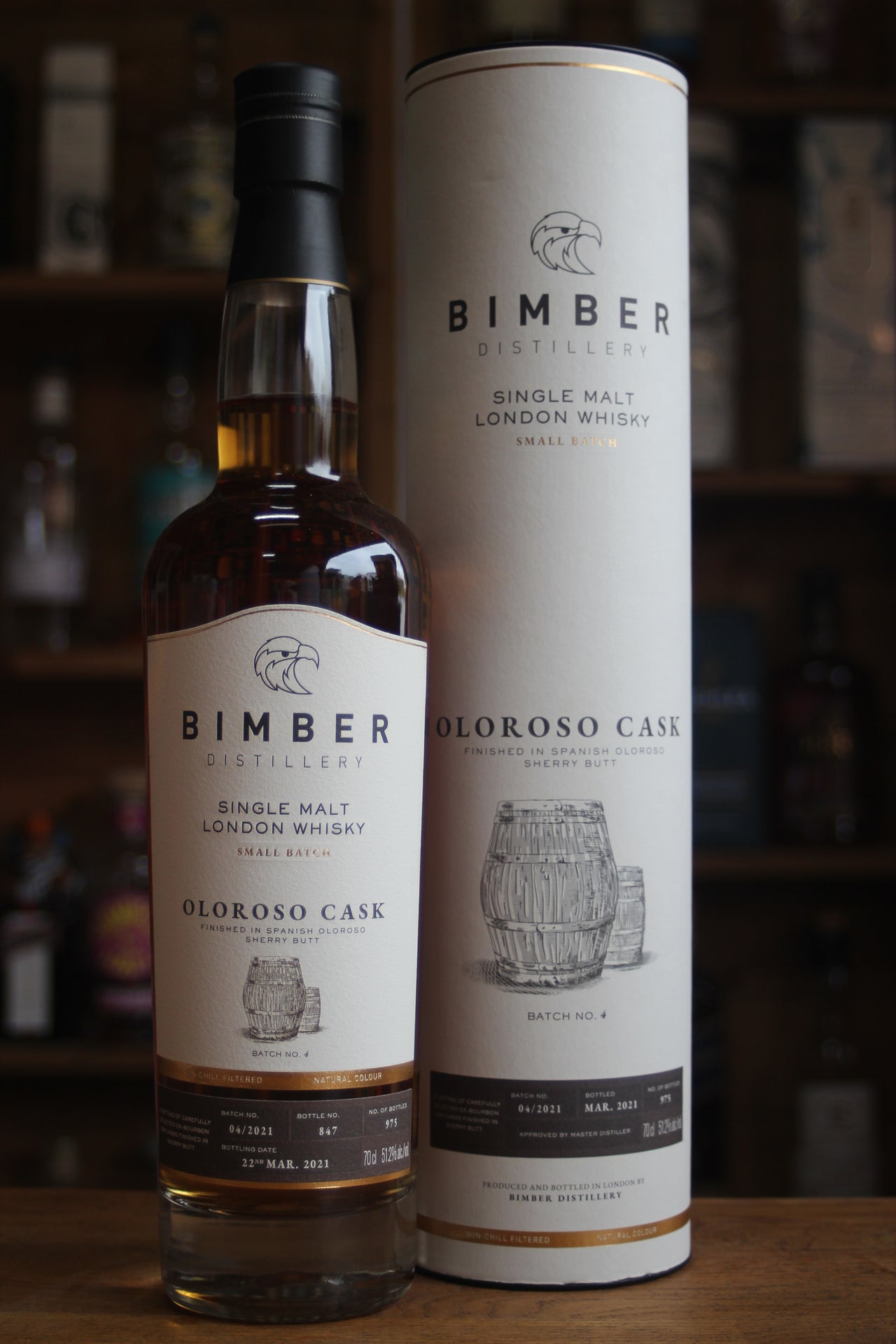 Bimber Distillery Olorso Cask Batch No.4 70cl 51.2% Vol