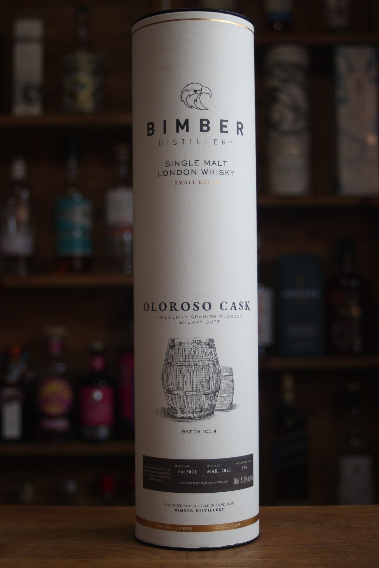 Bimber Distillery Olorso Cask Batch No.4 70cl 51.2% Vol