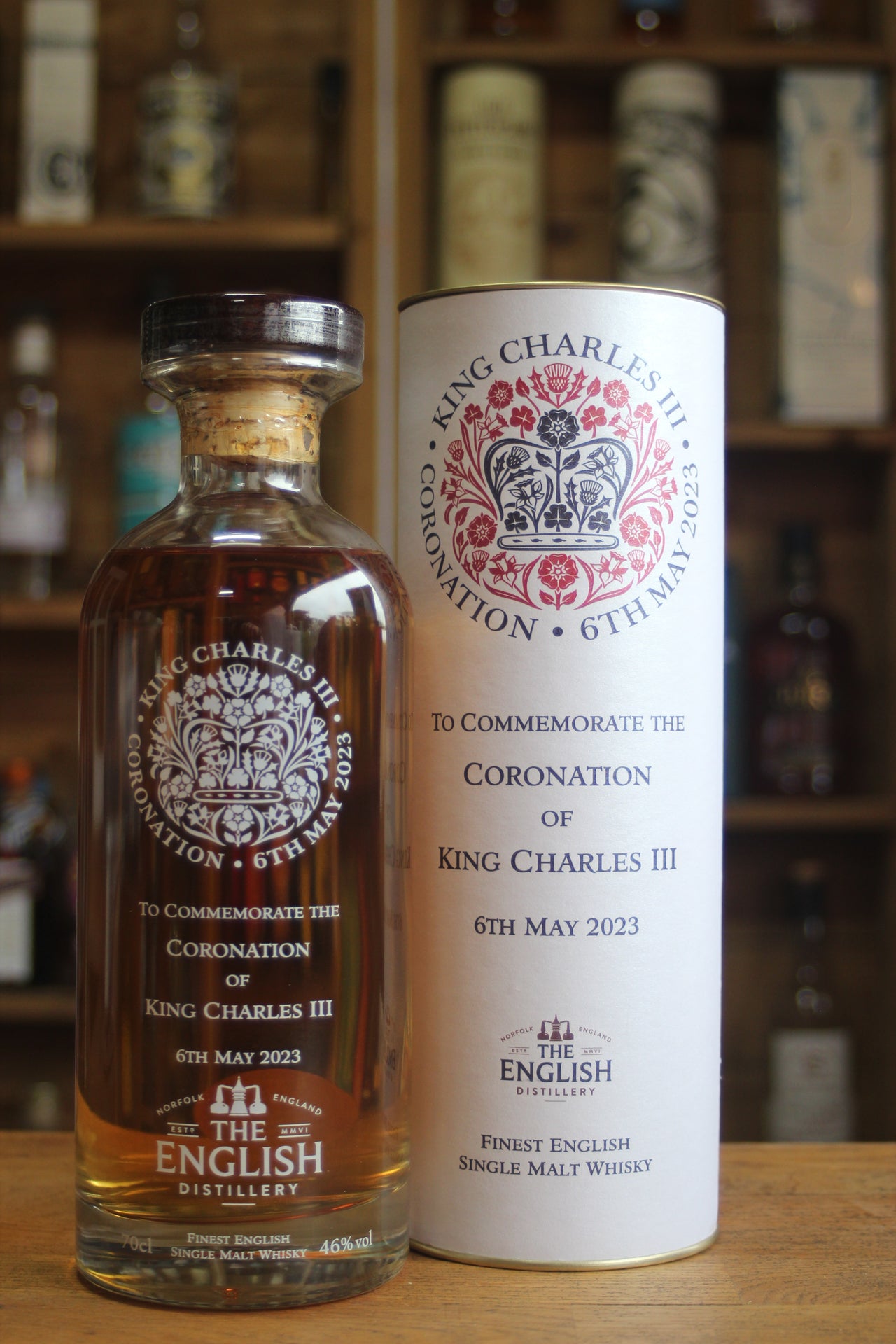 The English Whisky Coronation of King Charles III 70cl 46%