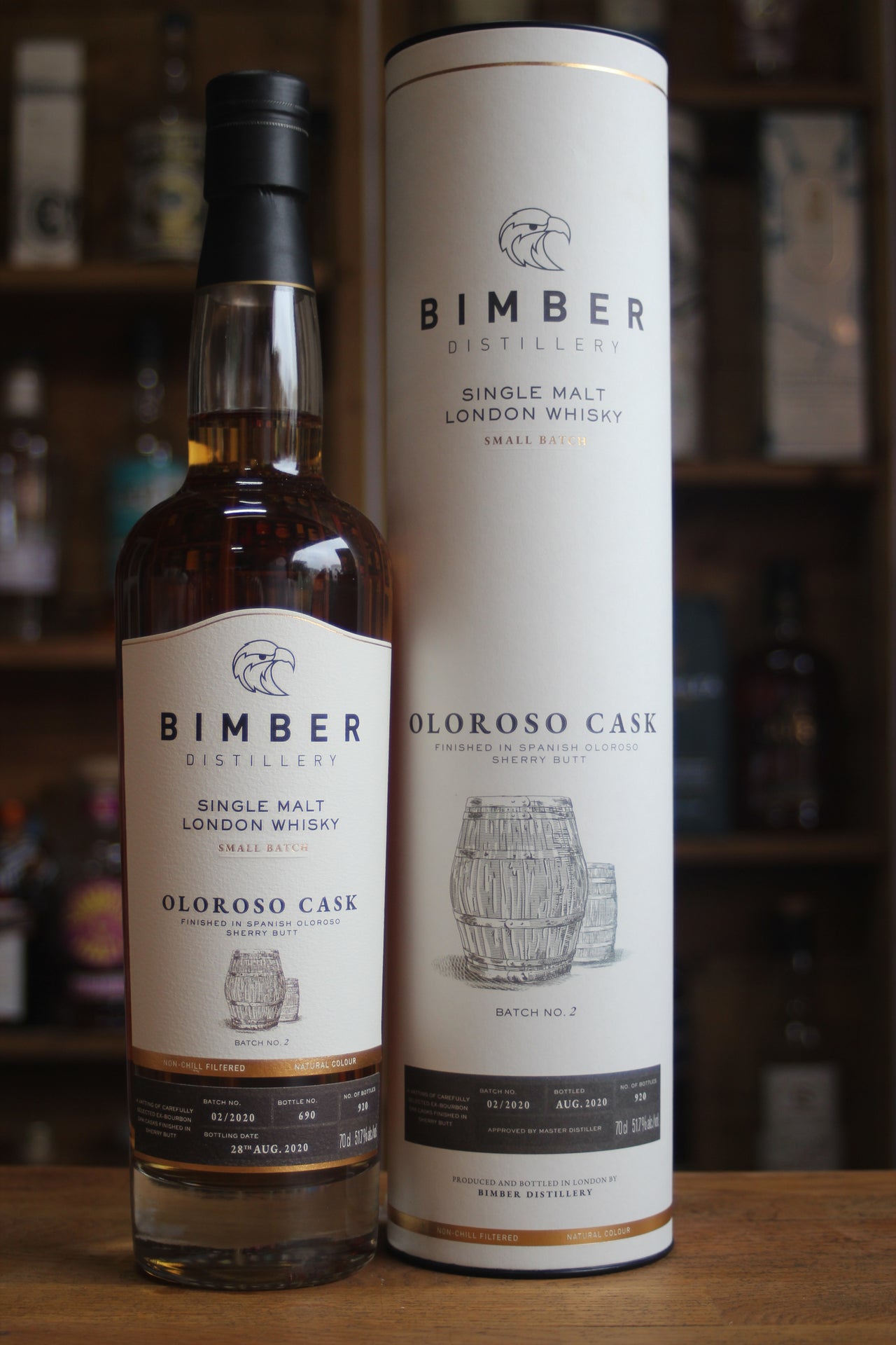 Bimber Distillery Oloroso Cask Batch No.2 70cl 51.7% Vol
