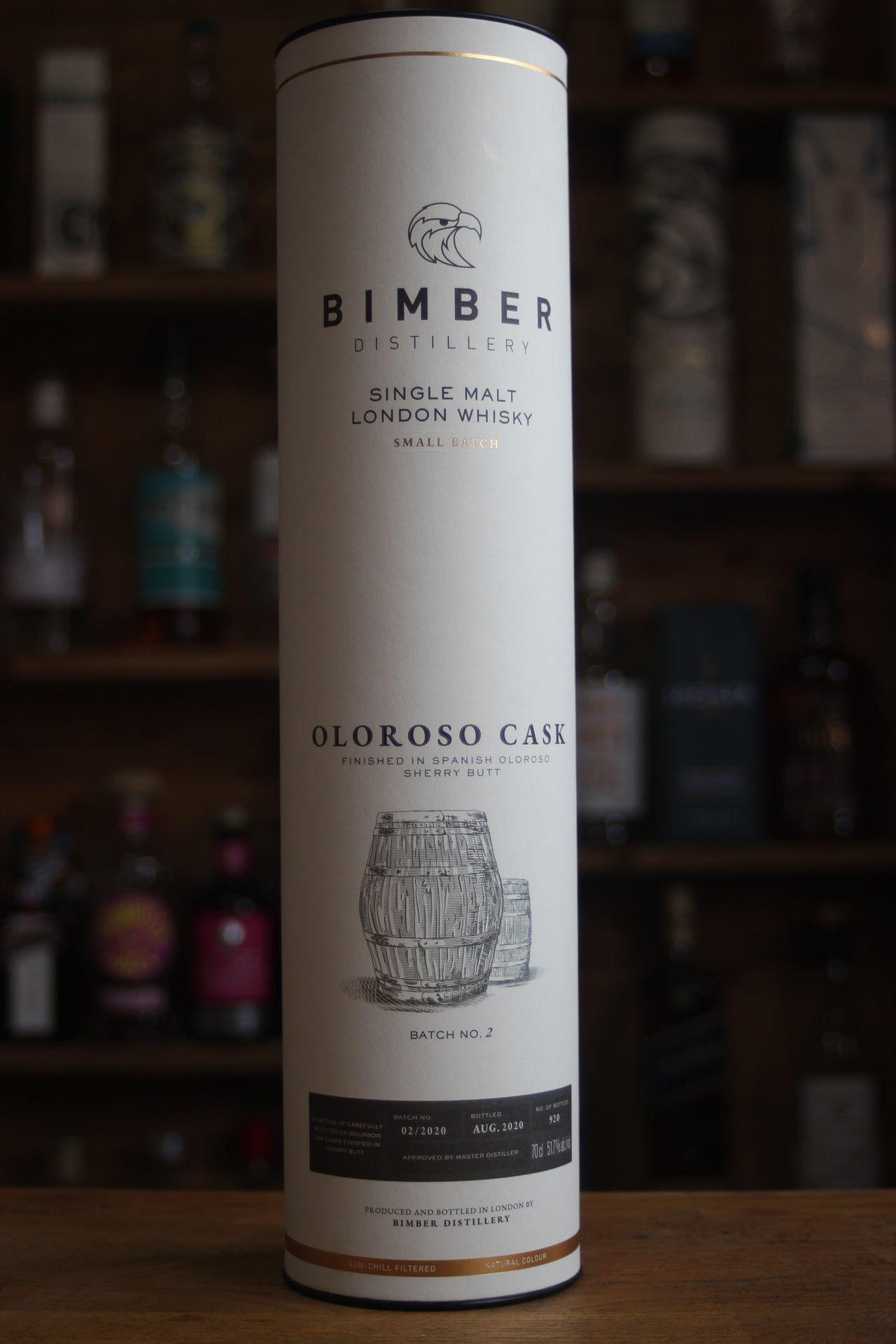 Bimber Distillery Oloroso Cask Batch No.2 70cl 51.7% Vol