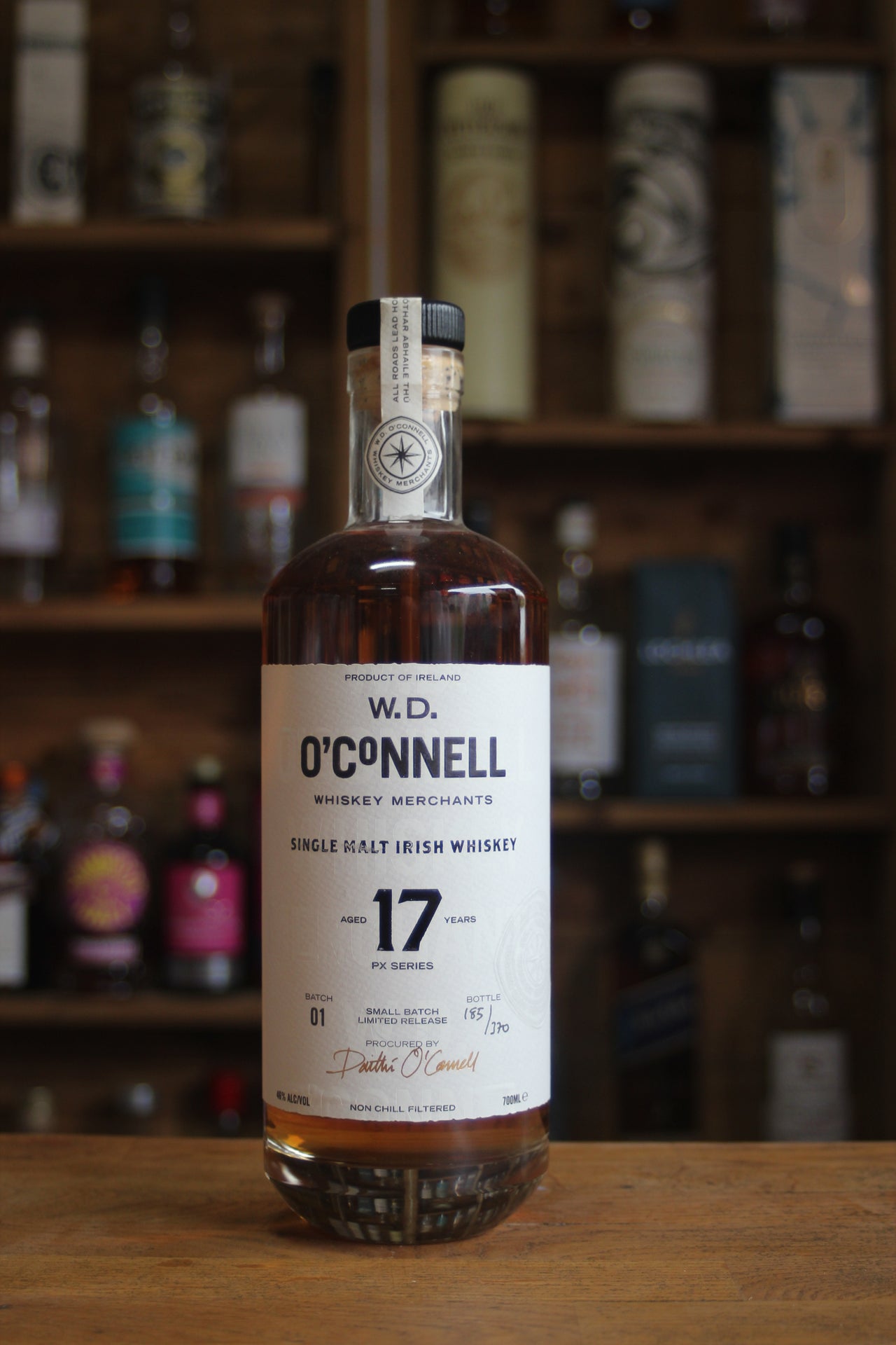 W.D O'Connell aged 17 70cl 46% Vol