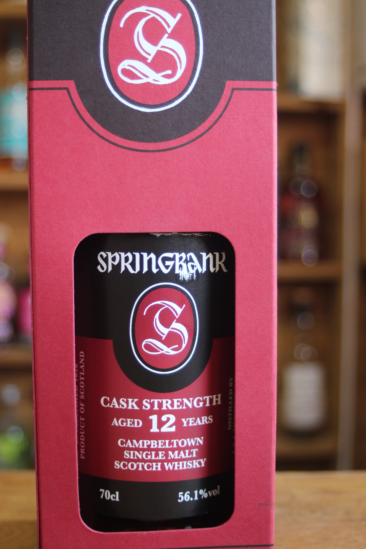 Springbank Cask Strength 12 Year Old 70cl 56.1% (2020 Release)