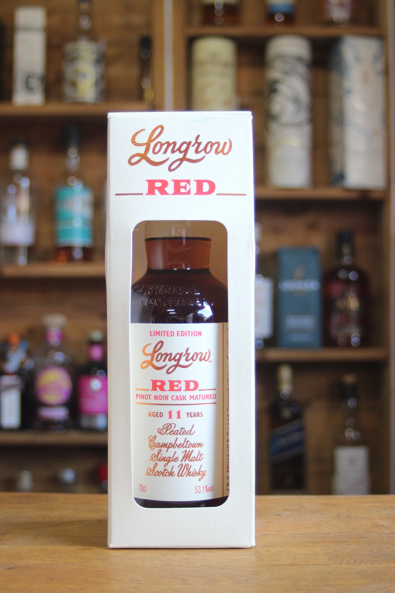 Longrow Red 11 year Old 70cl 53.1% 2019 Edition Pinot Noir cask