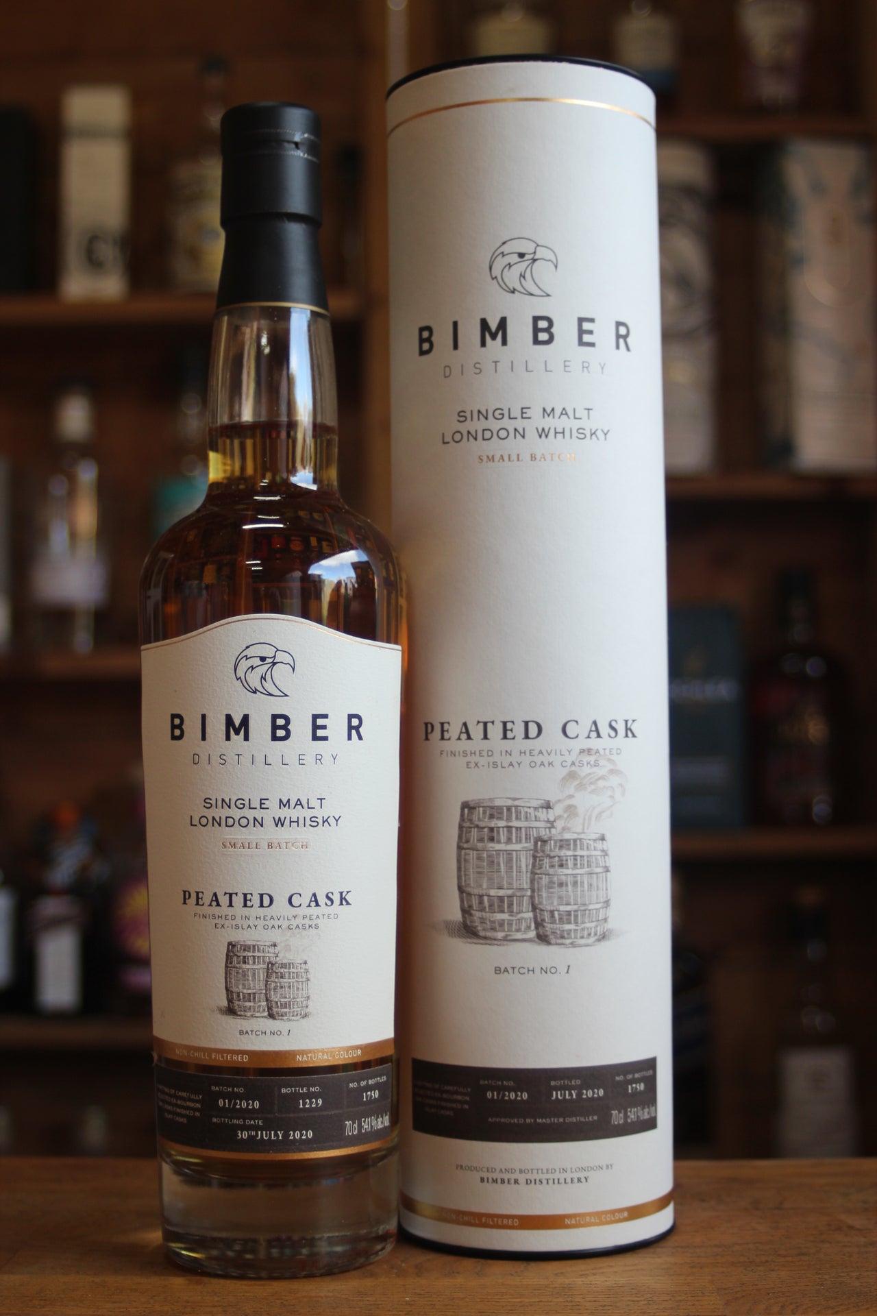 Bimber Distillery Peated Cask Batch No.1 70cl 54.1%