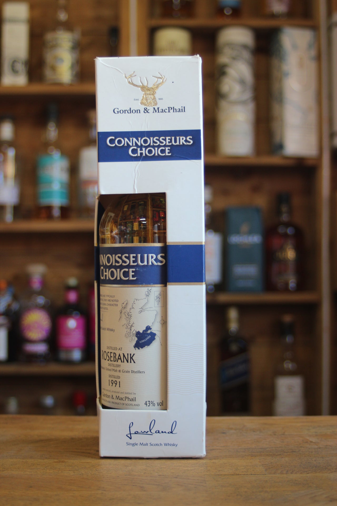 Rosebank 1991 17 year old Gordon and MacPhail Connoisseurs Choice 70cl 40%