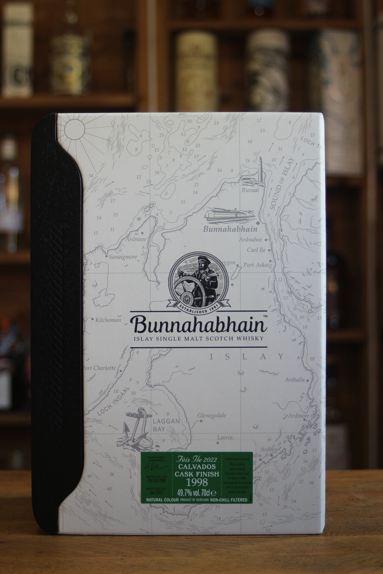 Bunnahabhain Calvados Cask Finish 1998 70cl 49.7% Vol - Feis Ile 2022