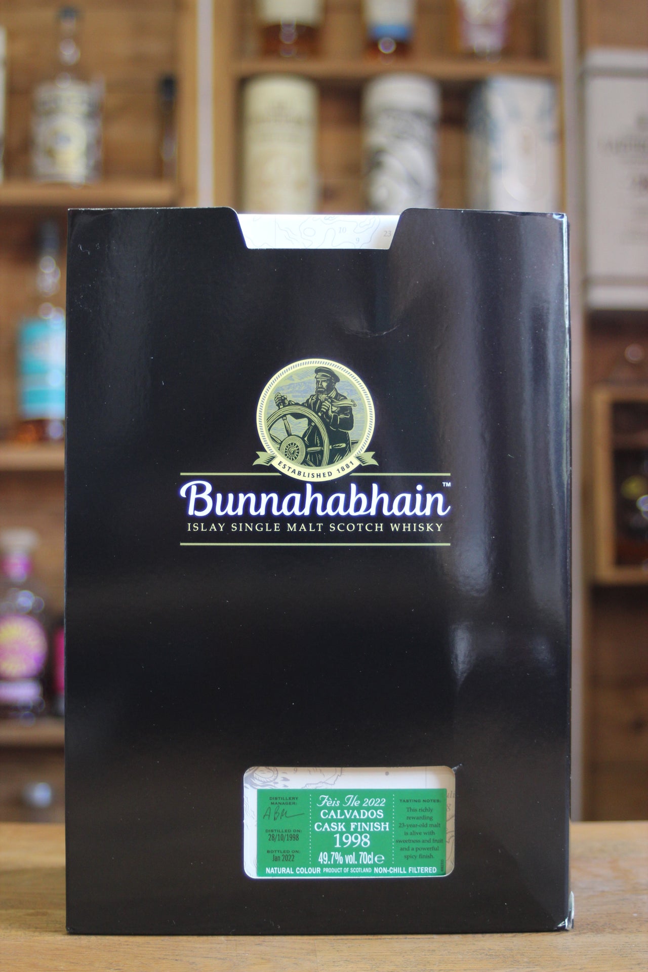 Bunnahabhain Calvados Cask Finish 1998 70cl 49.7% Vol - Feis Ile 2022