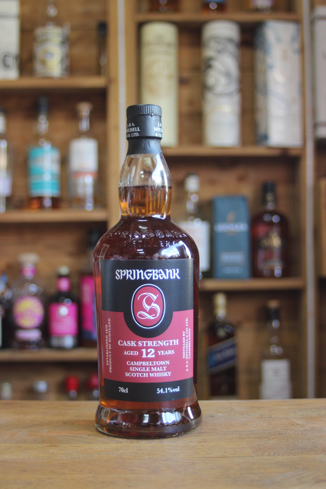 Springbank Cask Strength 12 Year Old 70cl 54.1% (2023 Release) - Damaged Label