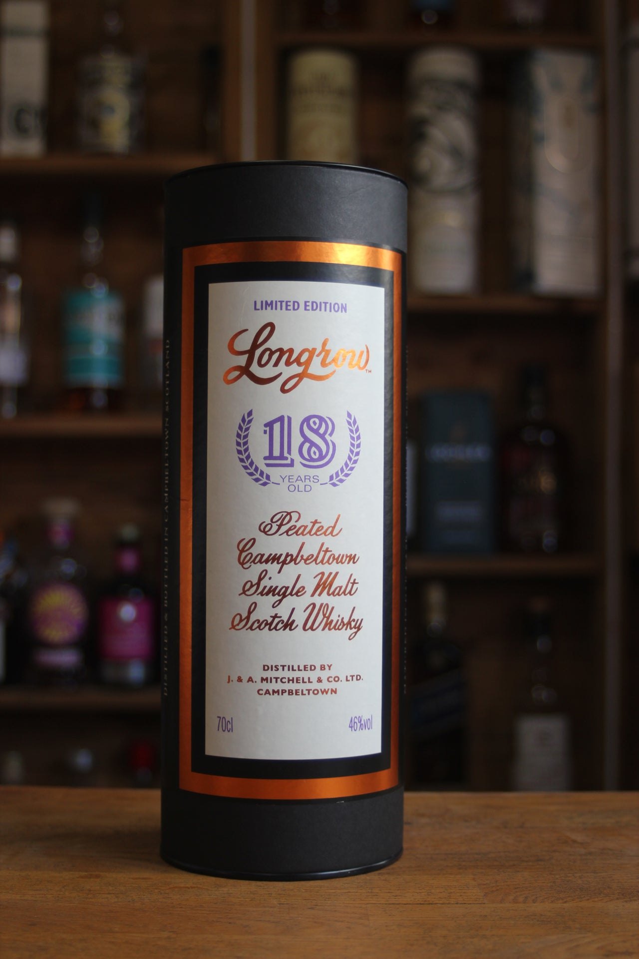 Longrow 18 year Old 70cl 46% 2021 Edition