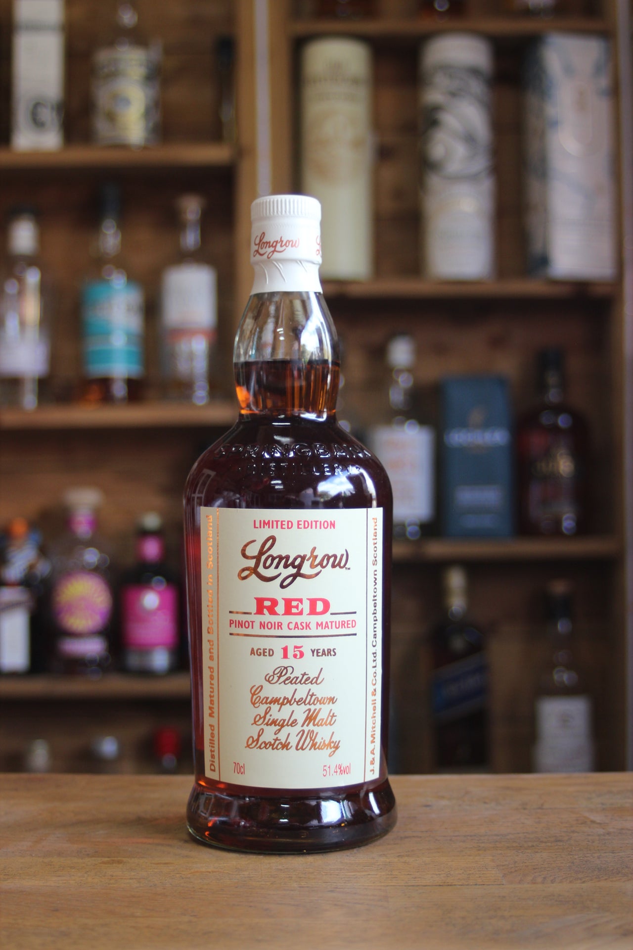 Longrow Red 15 year Old 70cl 51.4% 2022 Edition Pinot Noir cask