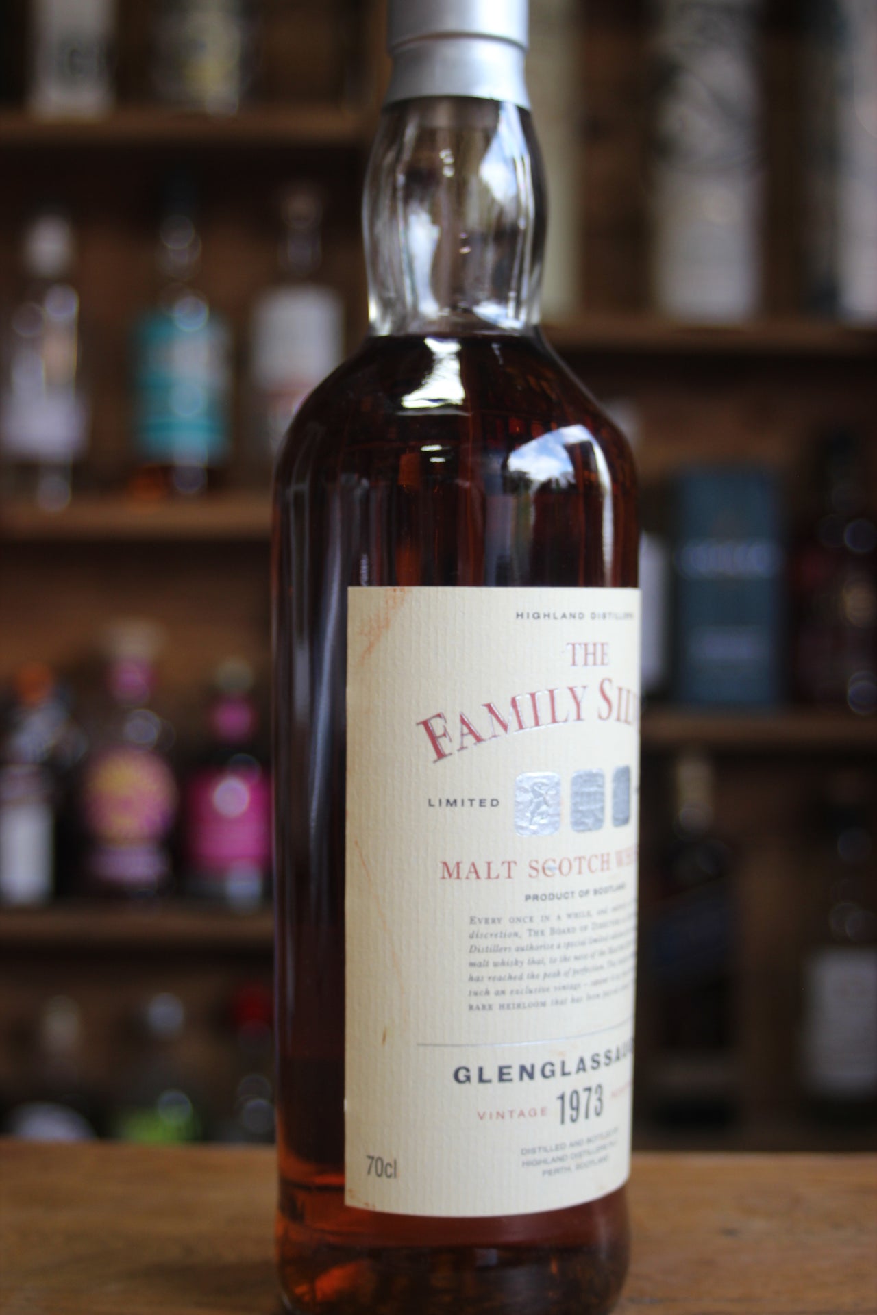 1973 Glenglassaugh The Family Silver 70cl 40%
