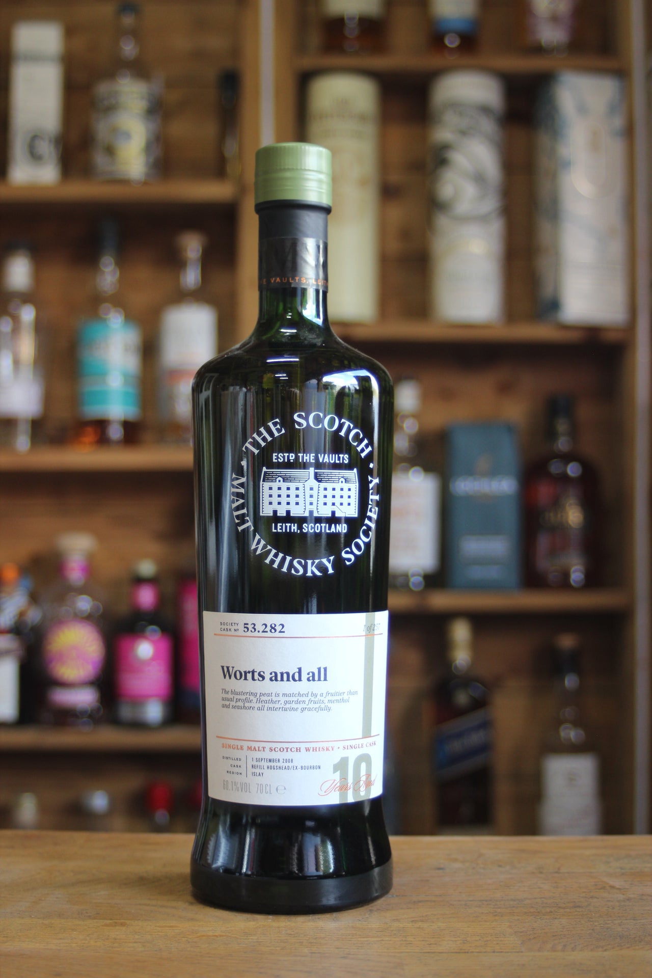The Scotch Malt Whisky Society Worts and all 10 years old 70cl 60.1%