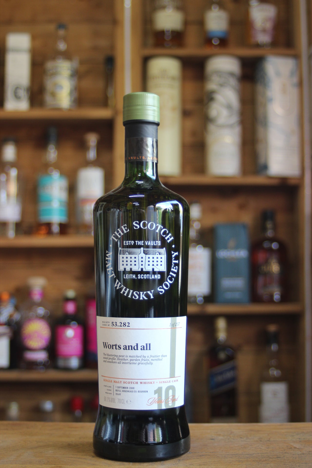The Scotch Malt Whisky Society Worts and all 10 years old 70cl 60.1%