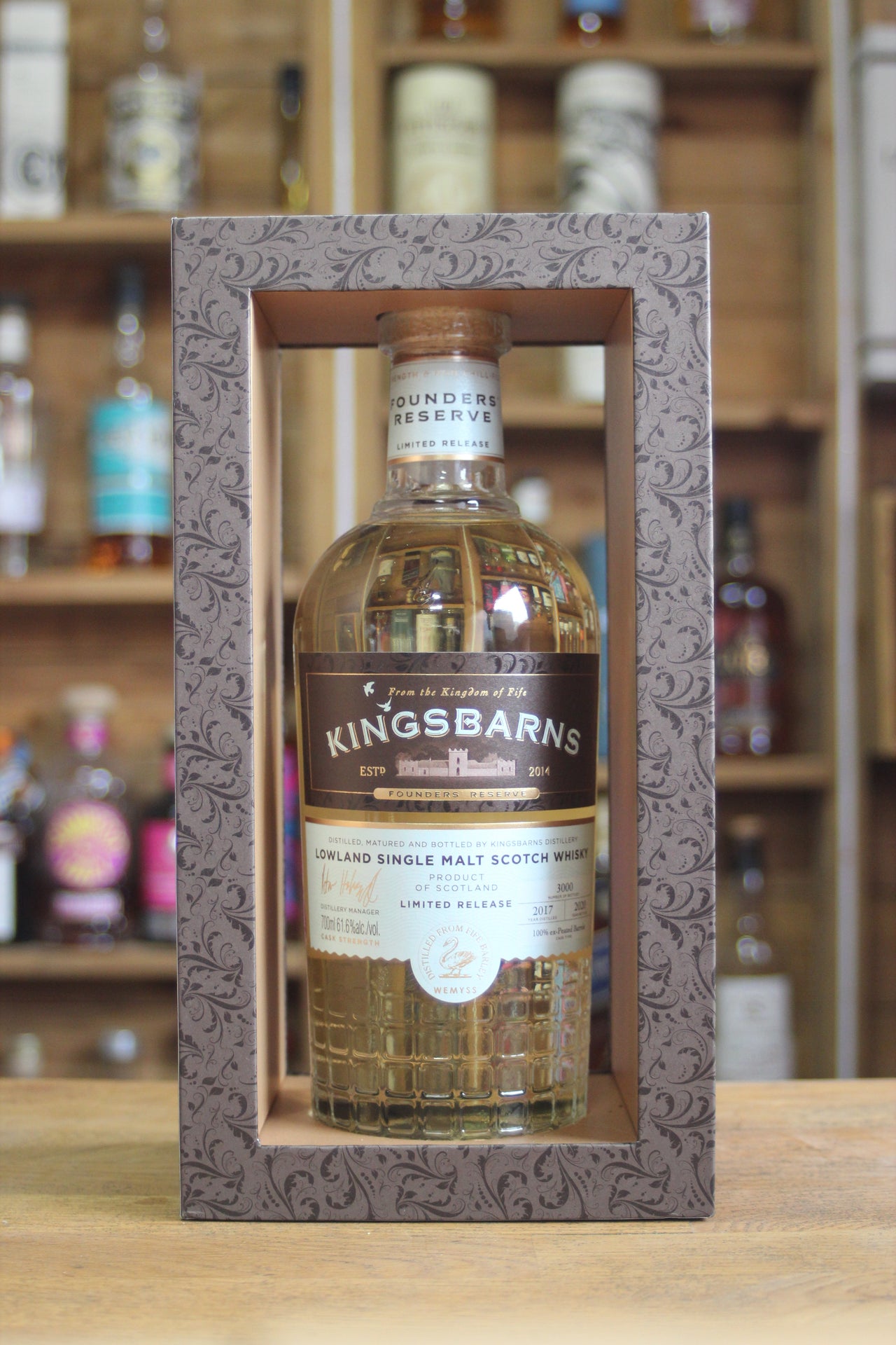 Kingsbarns Founders Reserve 70cl 61.6% vol