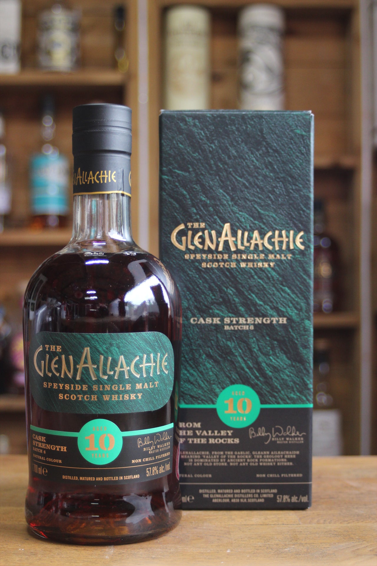The GlenAllachie 10 Year Old 70cl Batch 6 57.8%