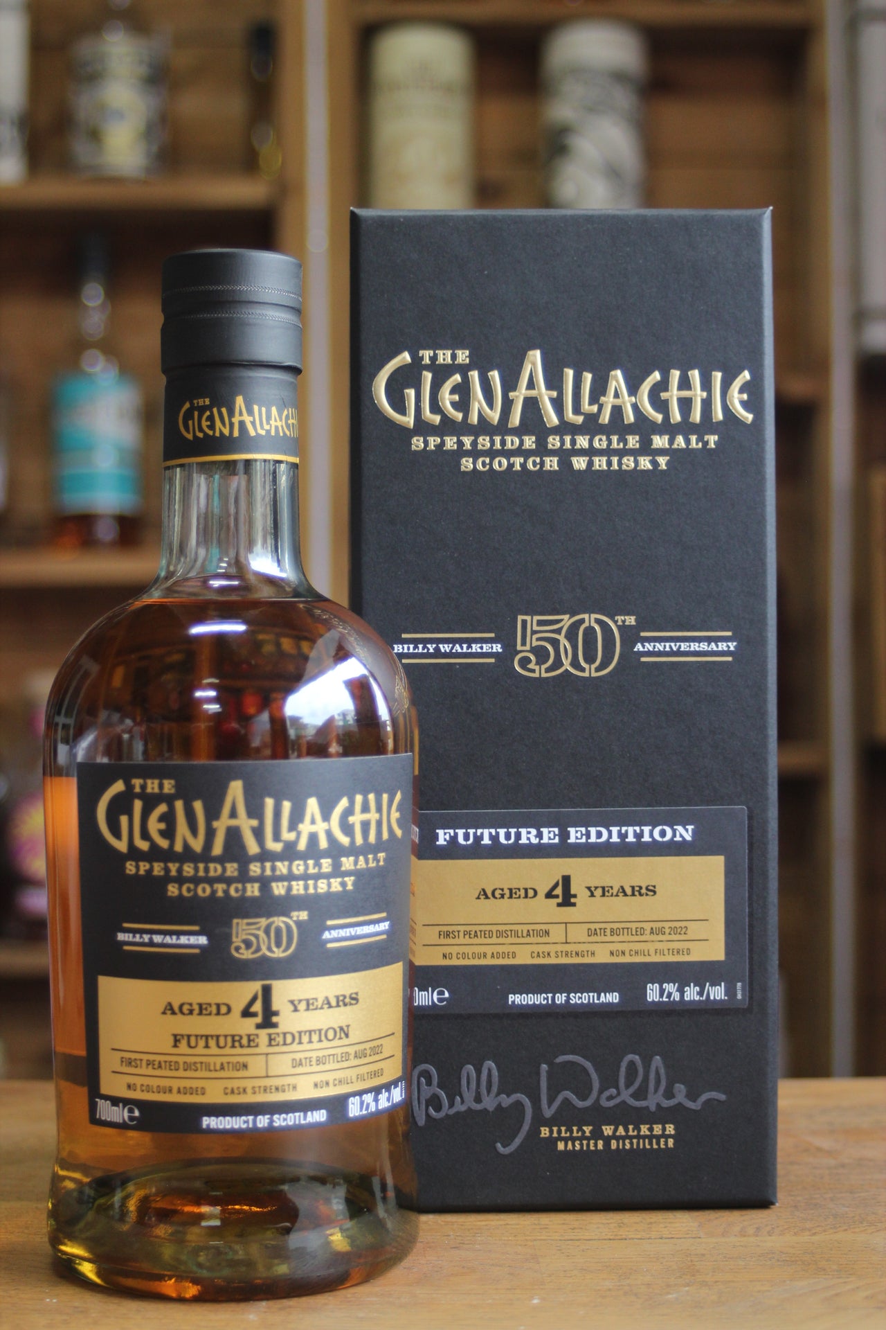 The GlenAllachie Billy Walker 50 Anniversary Future Edition 4 Years Old 70cl 60.2% Vol