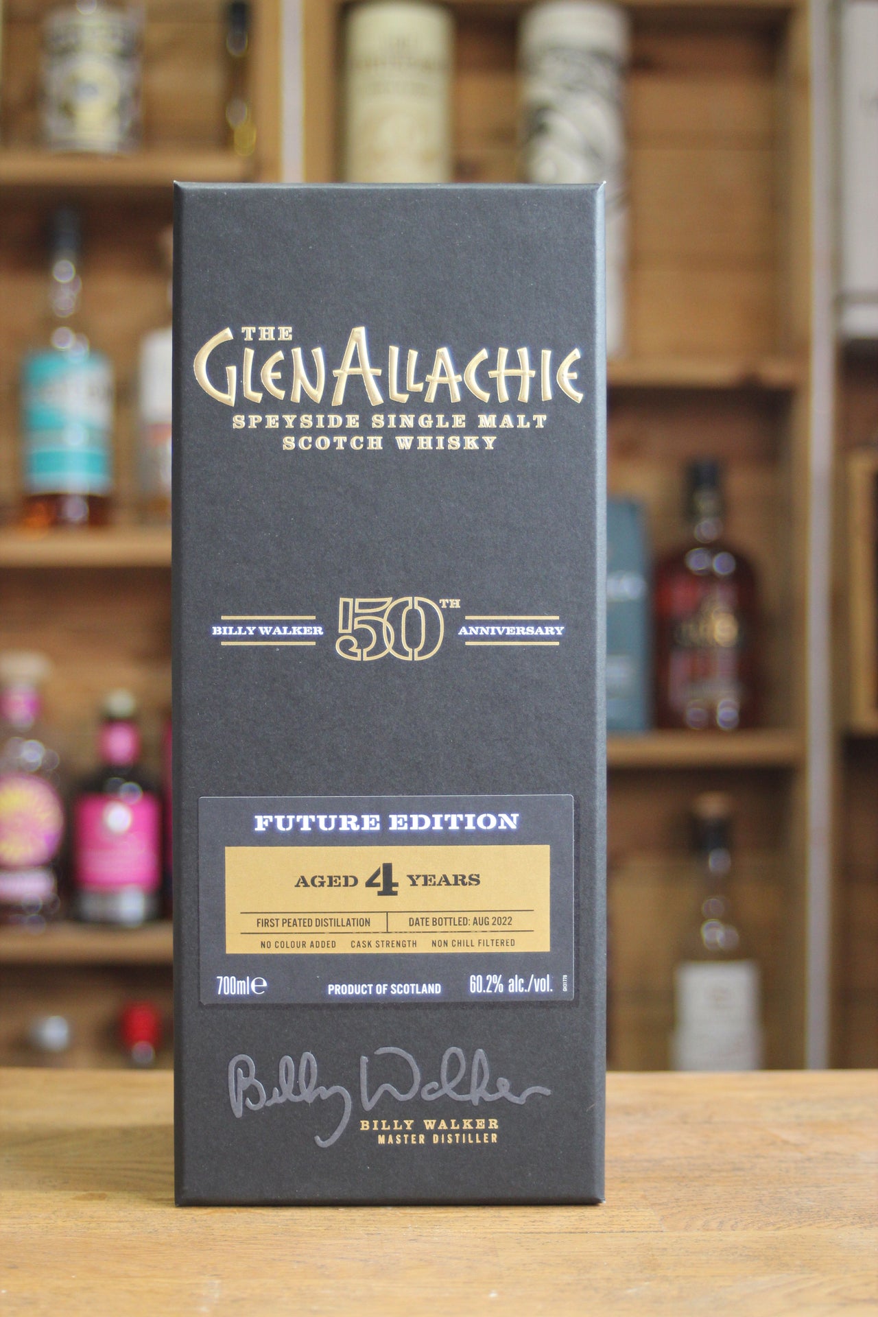 The GlenAllachie Billy Walker 50 Anniversary Future Edition 4 Years Old 70cl 60.2% Vol