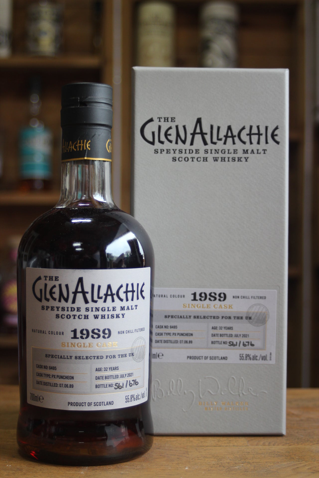 The GlenAllachie 1989 Single Cask 70cl 55.8% Vol