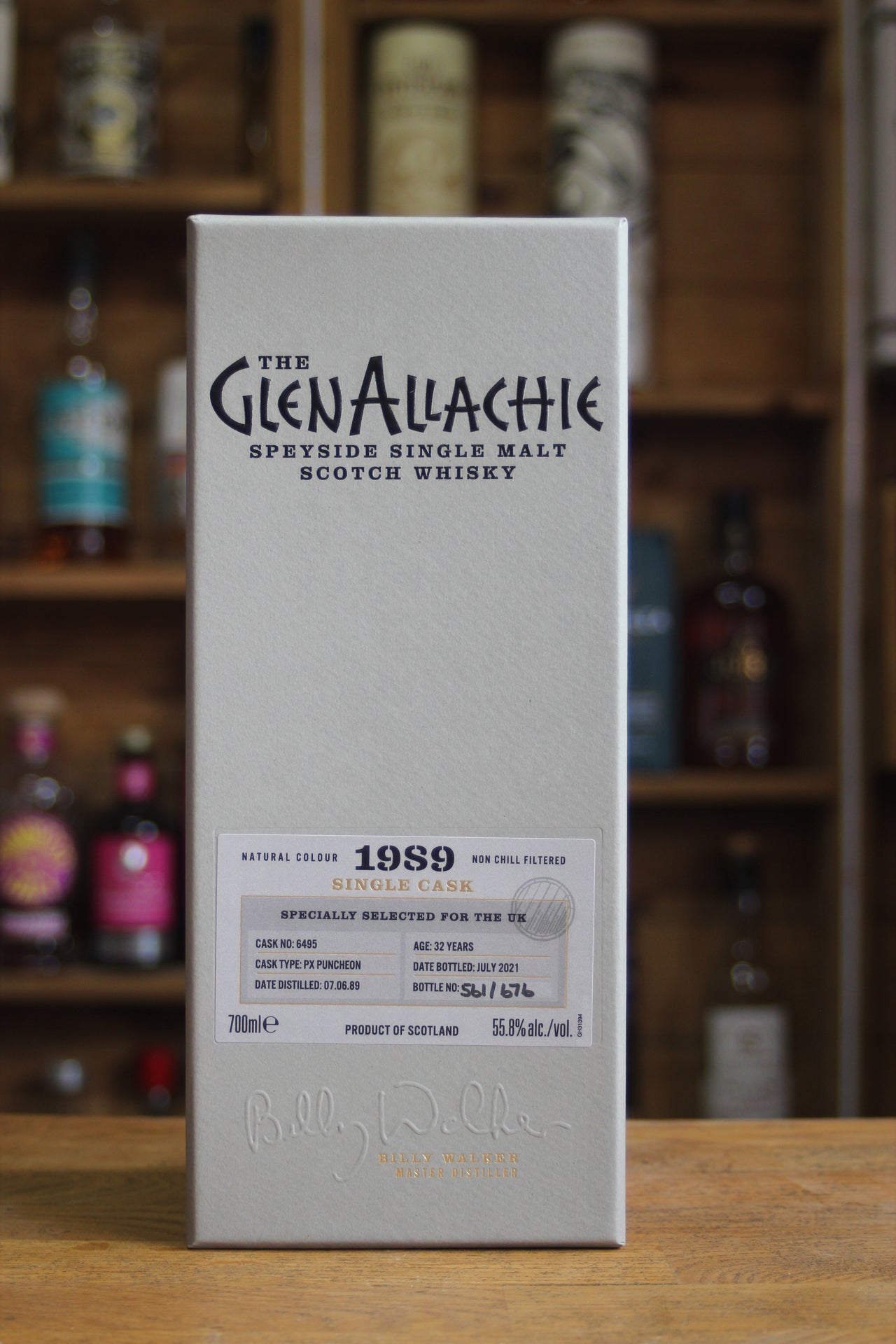 The GlenAllachie 1989 Single Cask 70cl 55.8% Vol