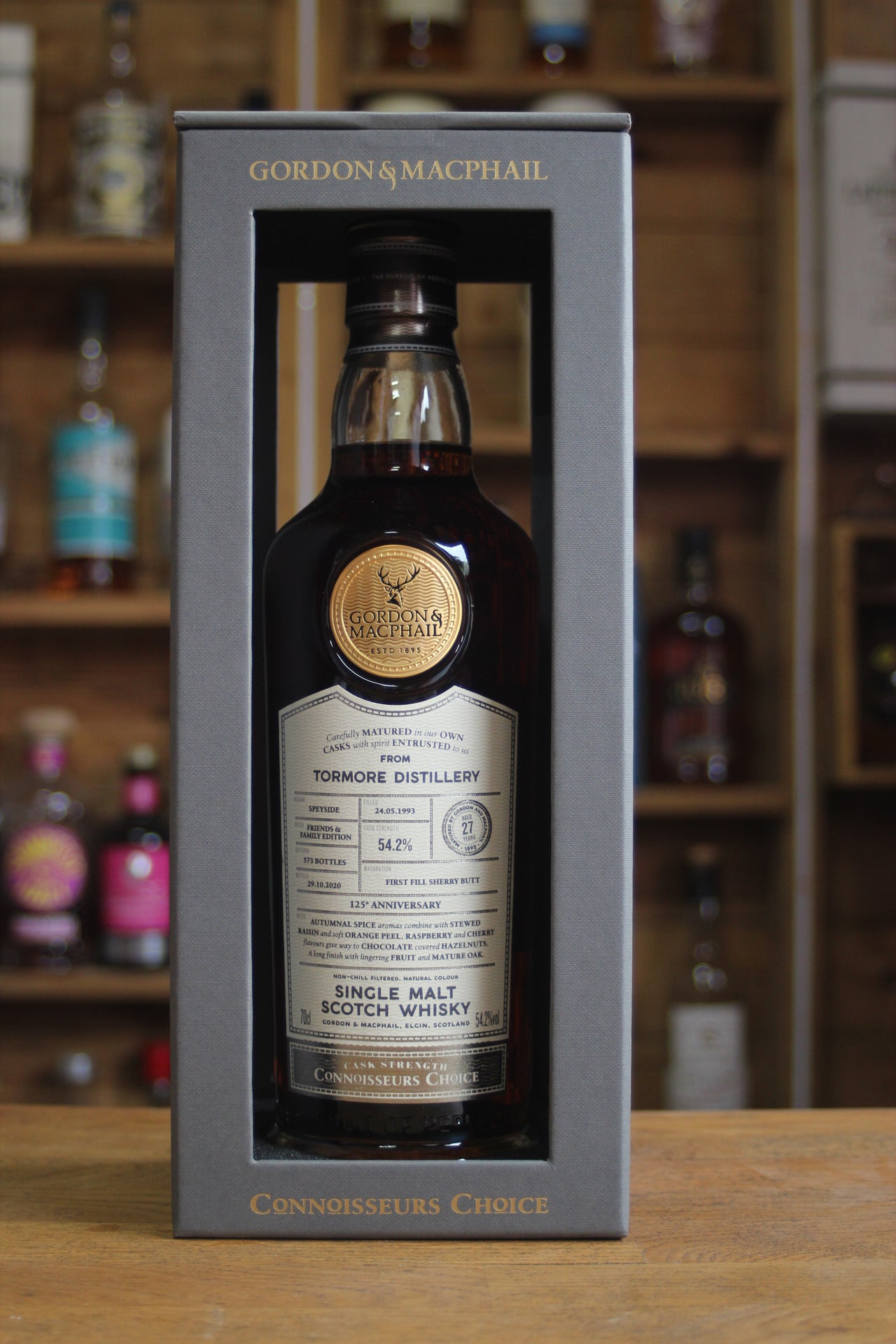 Gordon & Macphail Connoisseurs Choice Tormore 27 Year Old 70cl 54.2% Vol