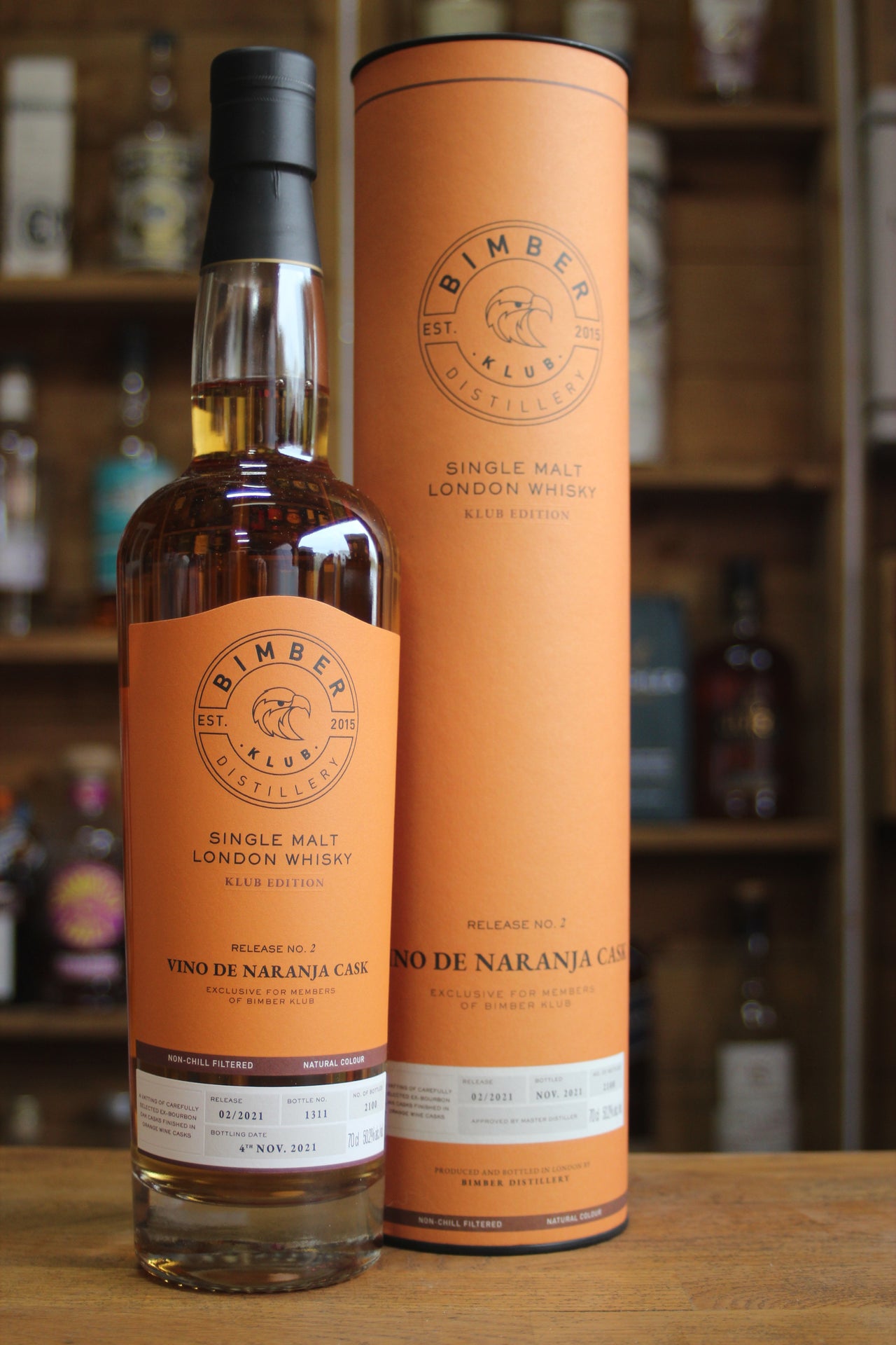 Bimber Klub Release 2 Vino De Naranja Cask 70cl 50.2% Vol