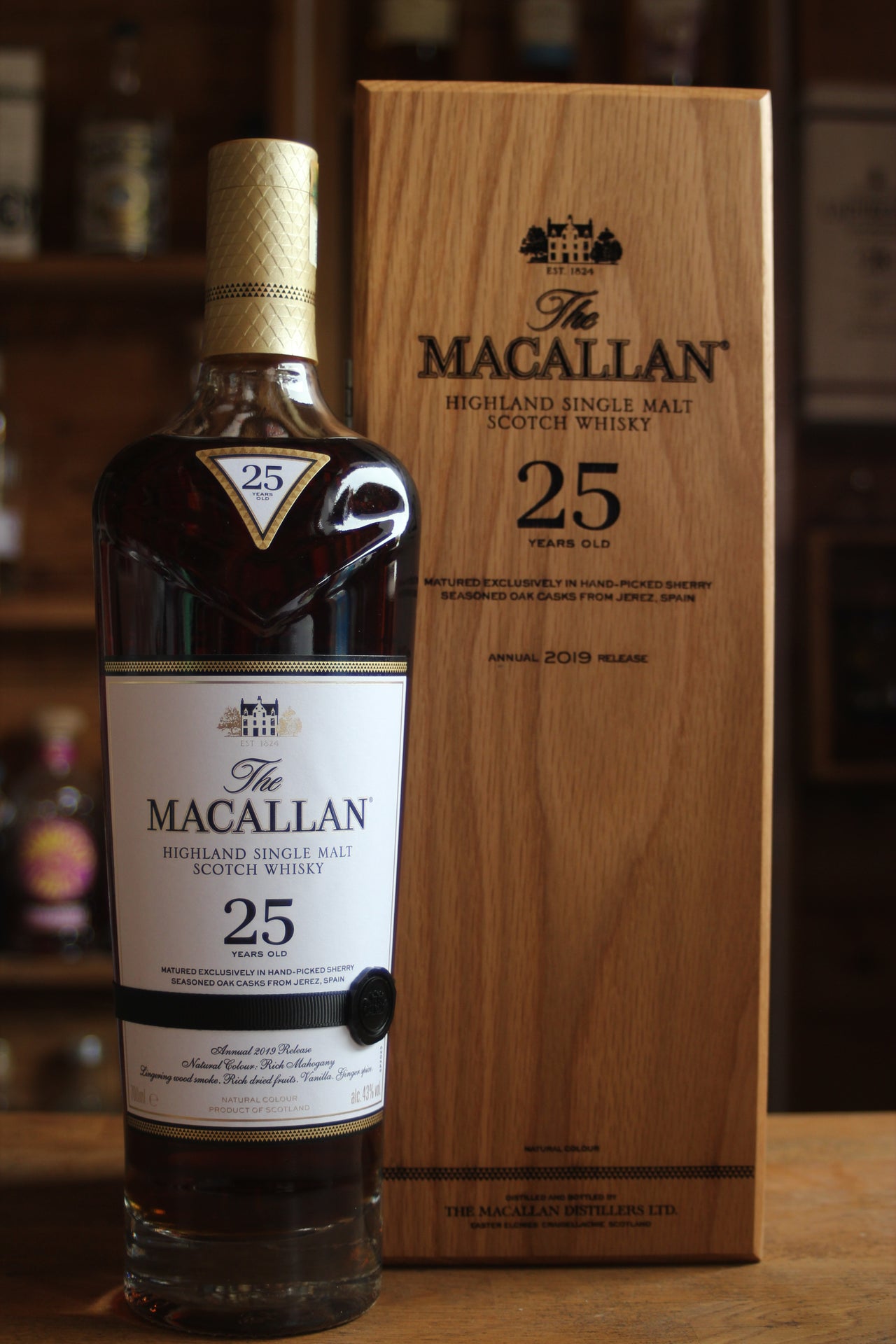 The Macallian 25 Year Old 70cl 43% 2019 Edition
