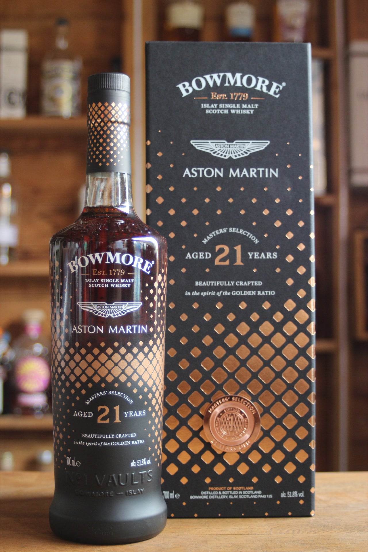 Bowmore Aston Martin 21 Year Old 70cl 51.8% Vol