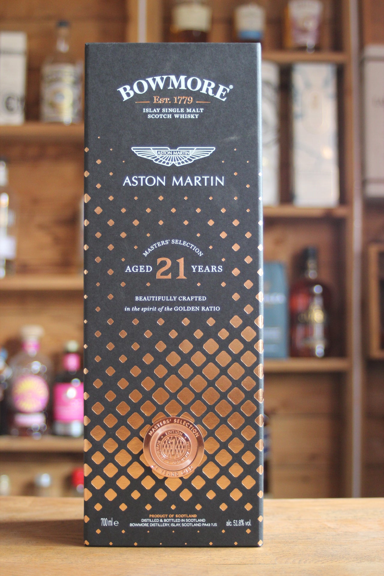 Bowmore Aston Martin 21 Year Old 70cl 51.8% Vol
